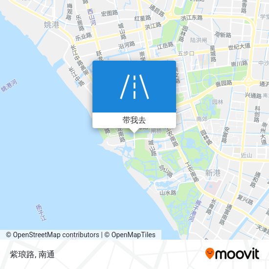 紫琅路地图