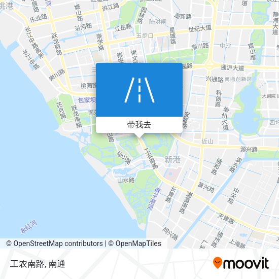 工农南路地图