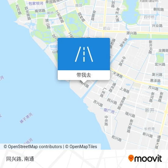 同兴路地图