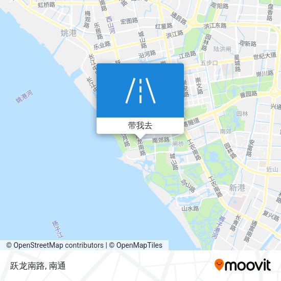 跃龙南路地图