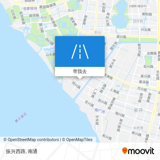 振兴西路地图