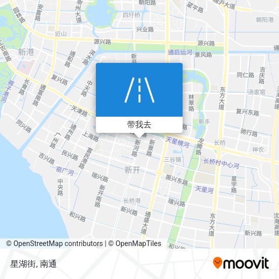 星湖街地图