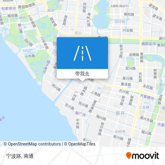 宁波路地图