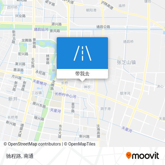 驰程路地图