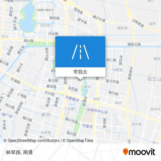 林翠路地图