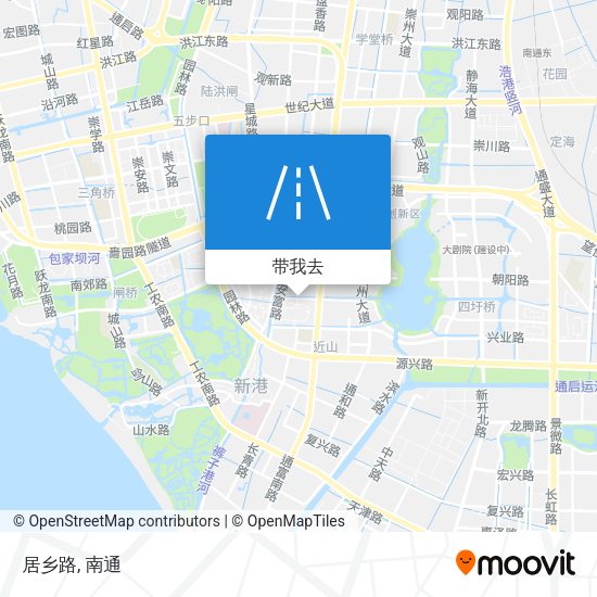 居乡路地图
