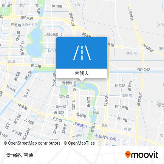 景怡路地图