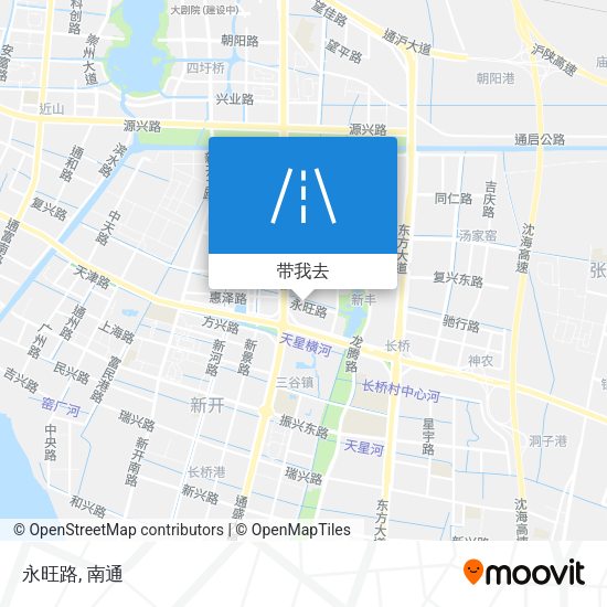 永旺路地图