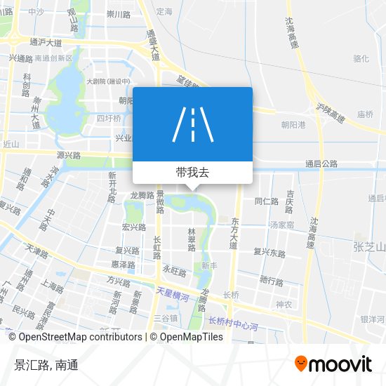 景汇路地图