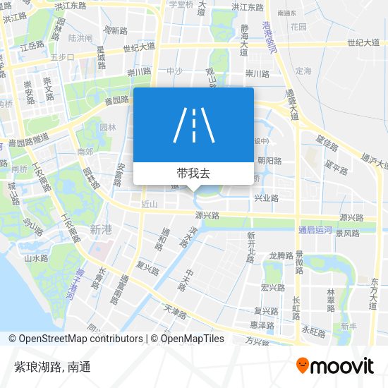 紫琅湖路地图