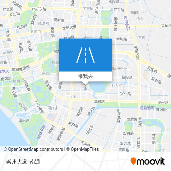 崇州大道地图
