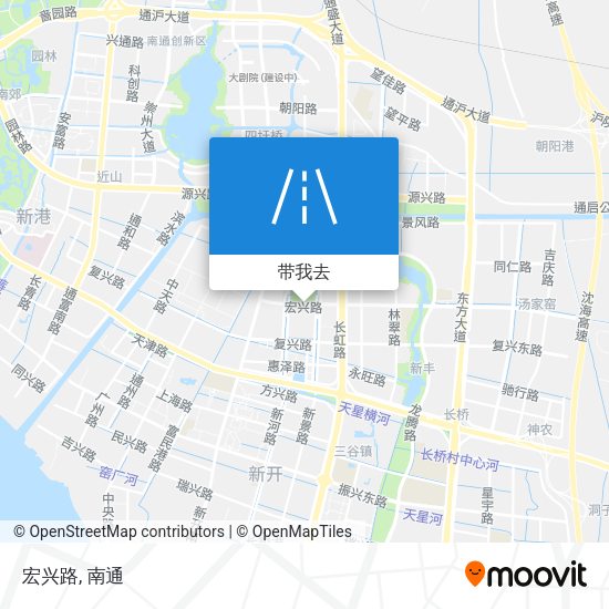 宏兴路地图