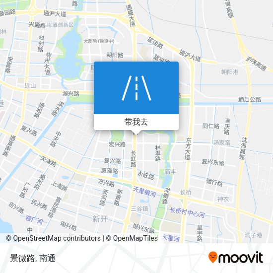 景微路地图