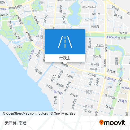 天津路地图