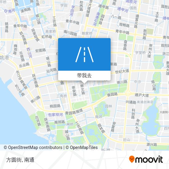 方圆街地图