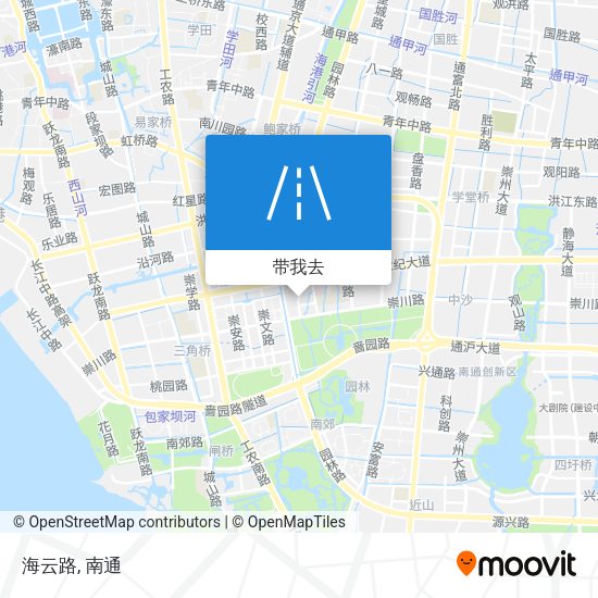 海云路地图