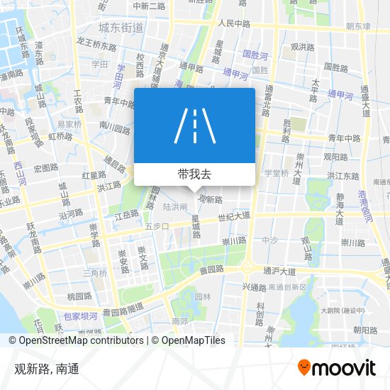 观新路地图