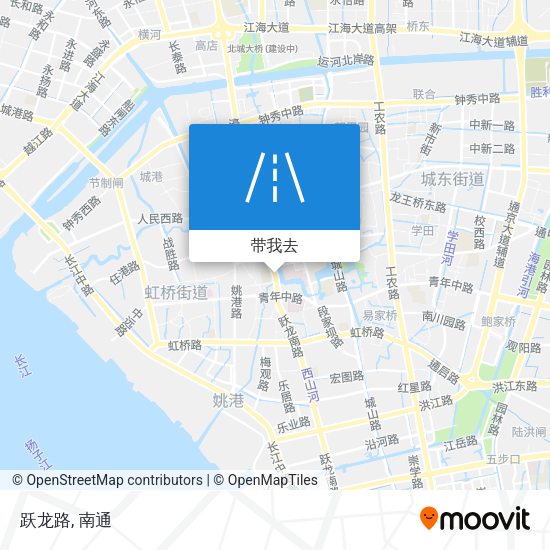 跃龙路地图