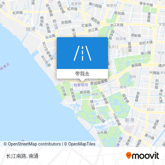 长江南路地图