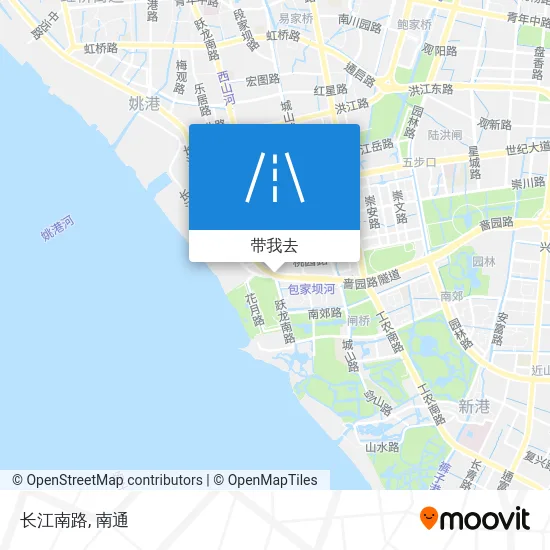 长江南路地图