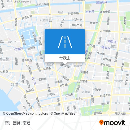 南川园路地图
