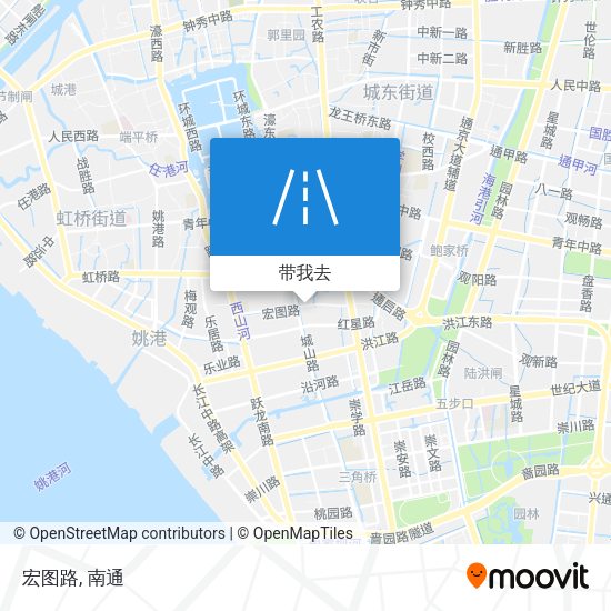宏图路地图