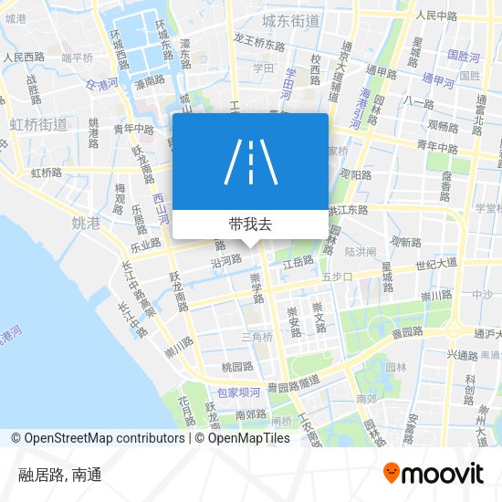 融居路地图