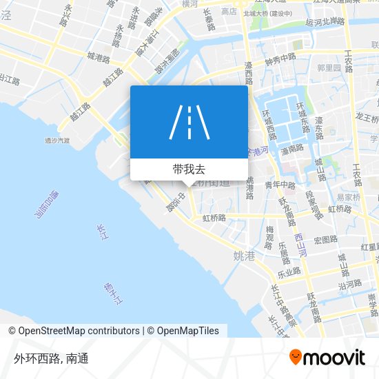 外环西路地图