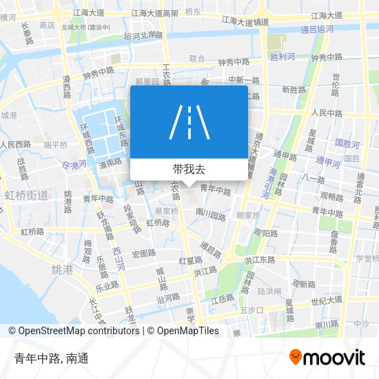 青年中路地图