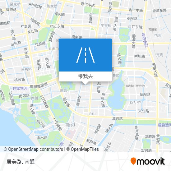 居美路地图