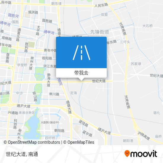 世纪大道地图