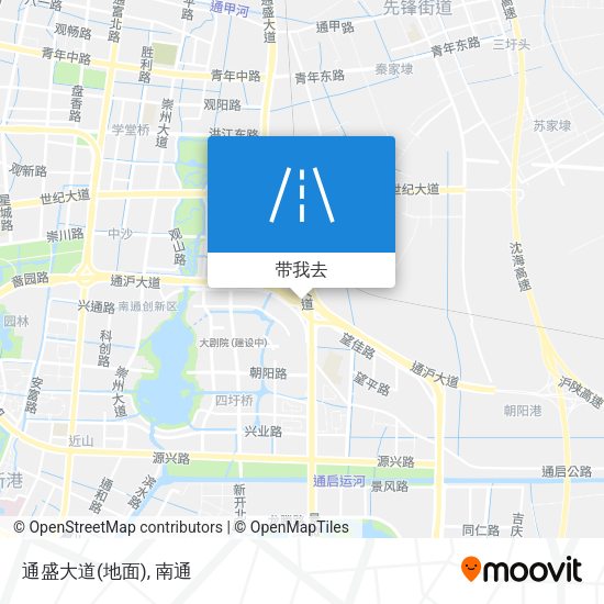 通盛大道(地面)地图