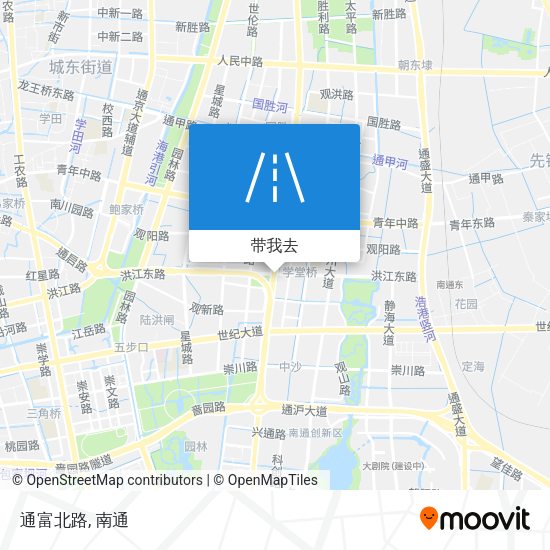 通富北路地图