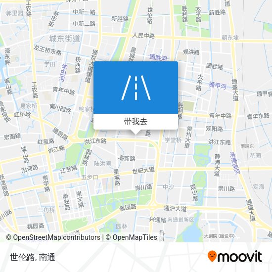 世伦路地图