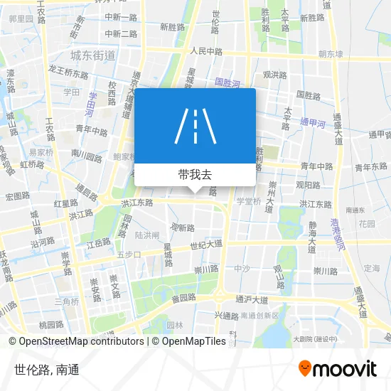 世伦路地图