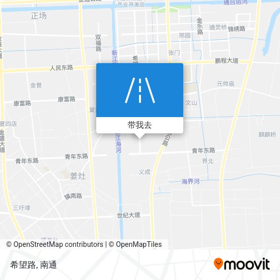 希望路地图