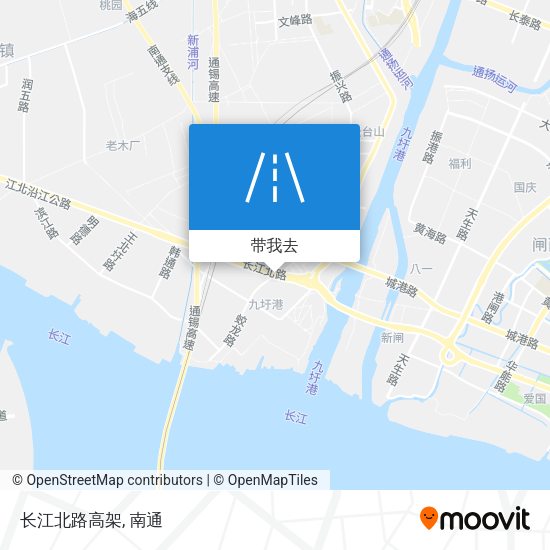 长江北路高架地图