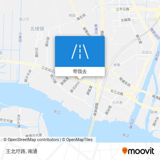 王北圩路地图