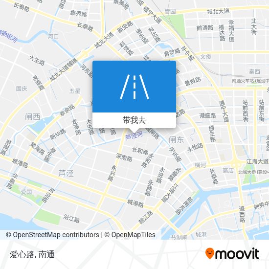 爱心路地图