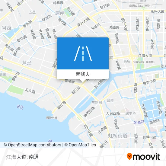 江海大道地图