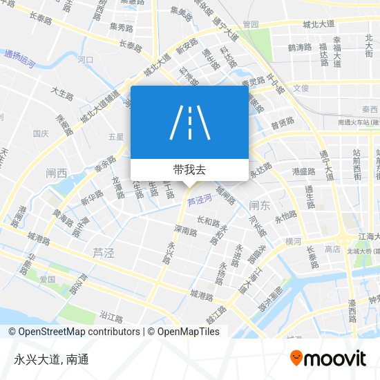 永兴大道地图