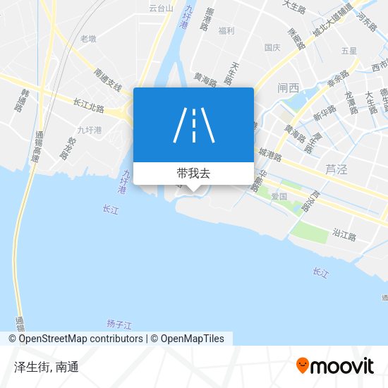 泽生街地图