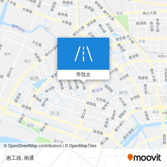 惠工路地图
