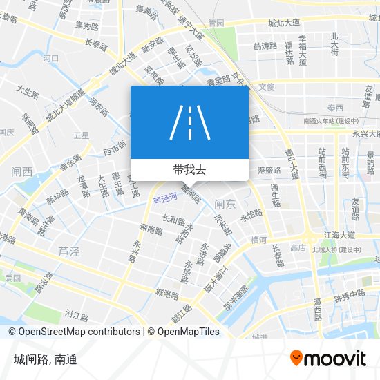 城闸路地图