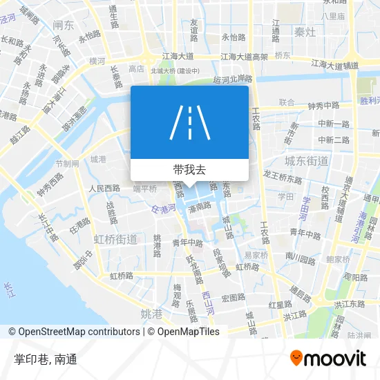 掌印巷地图