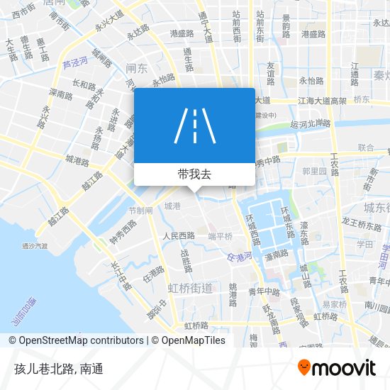 孩儿巷北路地图