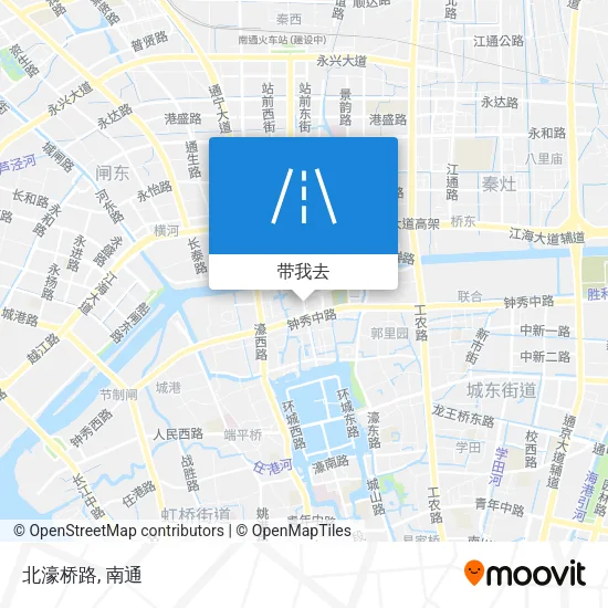 北濠桥路地图