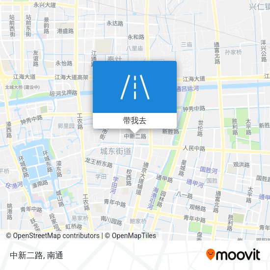 中新二路地图