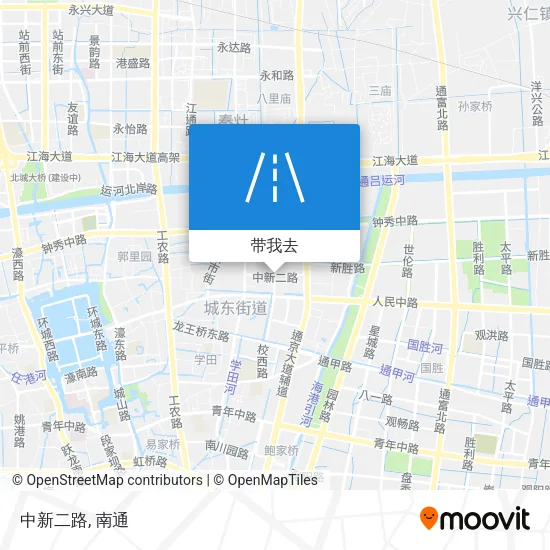 中新二路地图