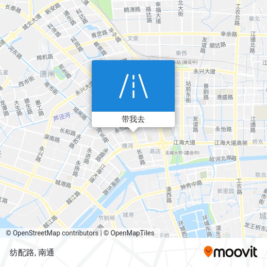 纺配路地图